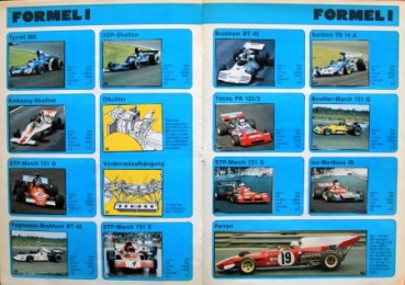 Zack Magazine "Heisse Oefen" Motorracing-Scrapbook 1973 (1992)